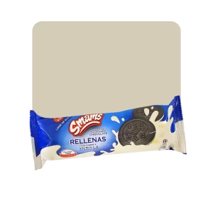 smams galletas chocolate rellenas vainilla
