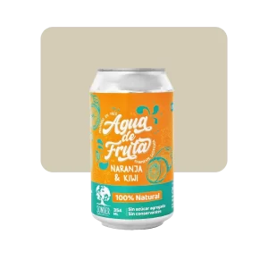 sonder agua de fruta kiwi & naranja