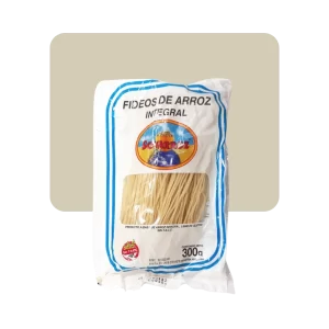 soyarroz fideos de arroz integrales