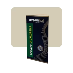 organikal spirulina & chlorella 60c