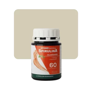 bogado spirulina guaraná + ginseng 60c