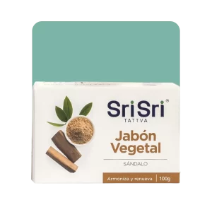 sri sri ayurveda jabón vegetal sándalo