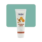 sri sri exfoliante facial naranja y nuez