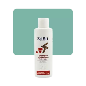 sri sri shampoo ayurvédico uso frecuente