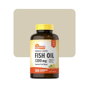 sundance fish oil odorless 100 softgel