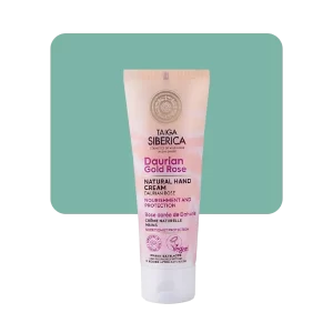 taiga siberica daurian gold rose natural hand cream