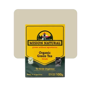 mision natural té verde orgánico hebras