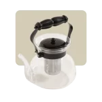 tetera black vidrio chica