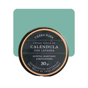 tierra pura crema santa de caléndula - simpleza