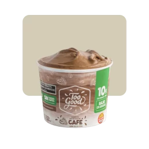 too good helado de café