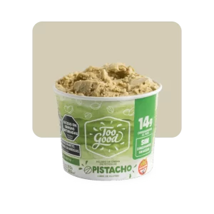 too good helado de pistacho