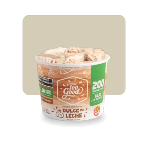too good linea vegana dulce de leche
