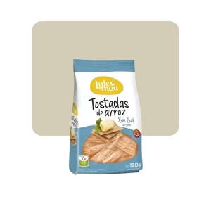 lulemuu tostadas de arroz sin sal