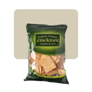 crackines tostaditas de arroz