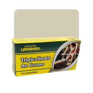 tripicolinato de cromo lafarmen 30c