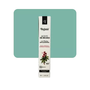 veganis aceite de ricino para pestañas