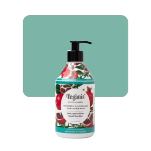 veganis jabón líquido exfoliante granada maravillosa