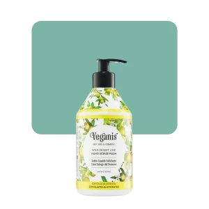 veganis jabón líquido exfoliante lima salvaje del desierto