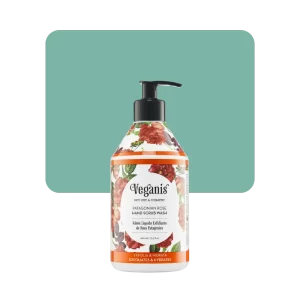 veganis jabón líquido exfoliante rosa patagónica