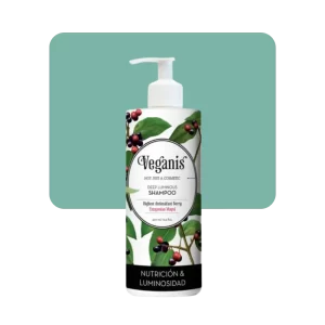 veganis shampoo deep luminous antioxidante bayas de maqui