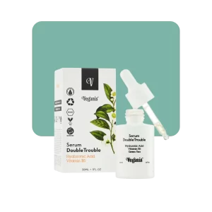 veganis serum double trouble hialurónico té verde