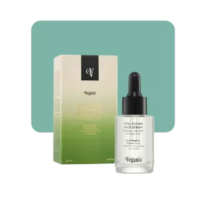 veganis sérum facial power vital matcha