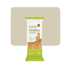 via vita chalitas con semillas sin gluten