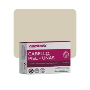 vitamin way cabello piel y uñas 30c