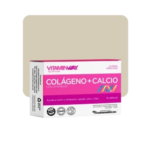 vitamin way colágeno + calcio 30c