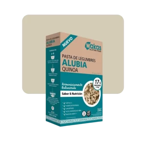wakas legumbres fideos fusilli alubia quinoa