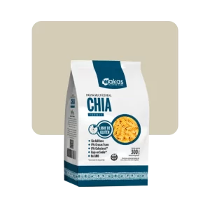 wakas multicereal fideos fusilli chia