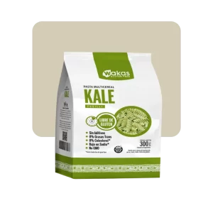 wakas multicereal fideos fusilli de kale