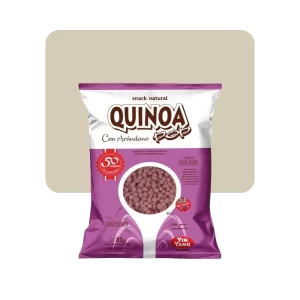 yin yang quinoa pop con arándanos