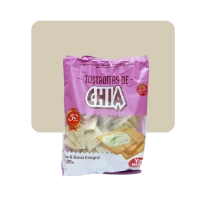 yin yang tostaditas de chía veganas
