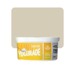 yogurade yogur vainilla sin azúcar