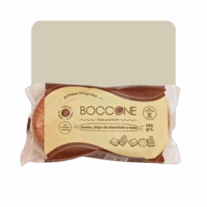 boccone galletas de avena chip de chocolate y coco