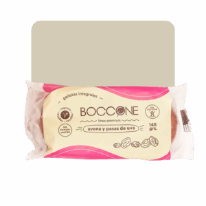 boccone galletas de avena y pasas de uva