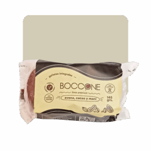 boccone galletas de avena cacao y maní