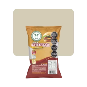 sheese queso vegano en fetas sabor cheddar