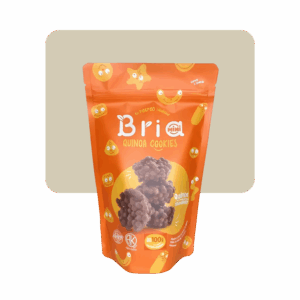 bria snack mini quinoa cookies chocolate