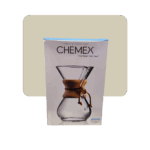 Chemex Cafetera Vidrio Y Madera 800ml