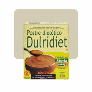 dulri postre dietético sabor chocolate