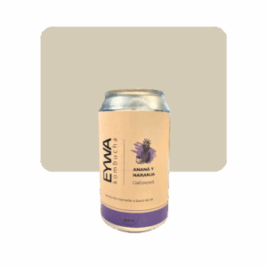 eywa kombucha ananá y naranja 354ml