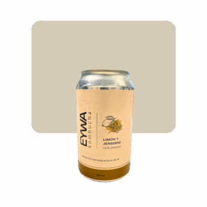 eywa kombucha limón y jengibre 354ml
