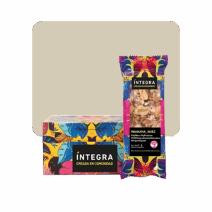 integra barra banana y nuez por caja