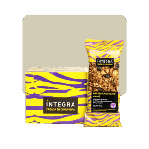integra barra premium chocolate maní por caja