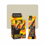 integra barra de cereal proteica maní y chocolate por caja