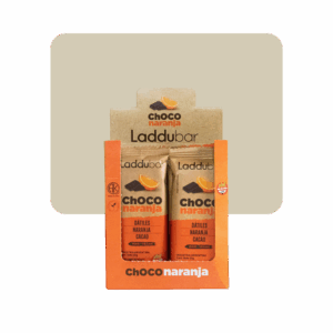 laddubar choco naranja por caja