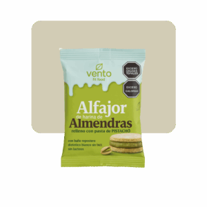 vento alfajor de almendras y pistachos