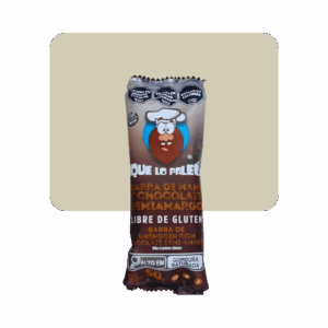 que lo paleo barra de mani proteica con chocolate negro